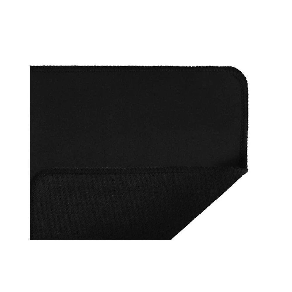 Mouse Pad MP-290B Obscure Speed Poliester Preto Bordas Seladas Base Borracha Antiderrapante Evus
