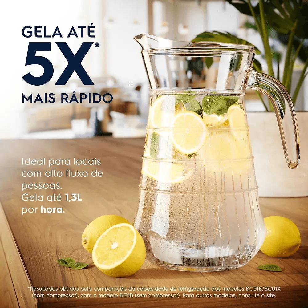 Bebedouro de água natural e Gelada Electrolux Branco BC01B 127V