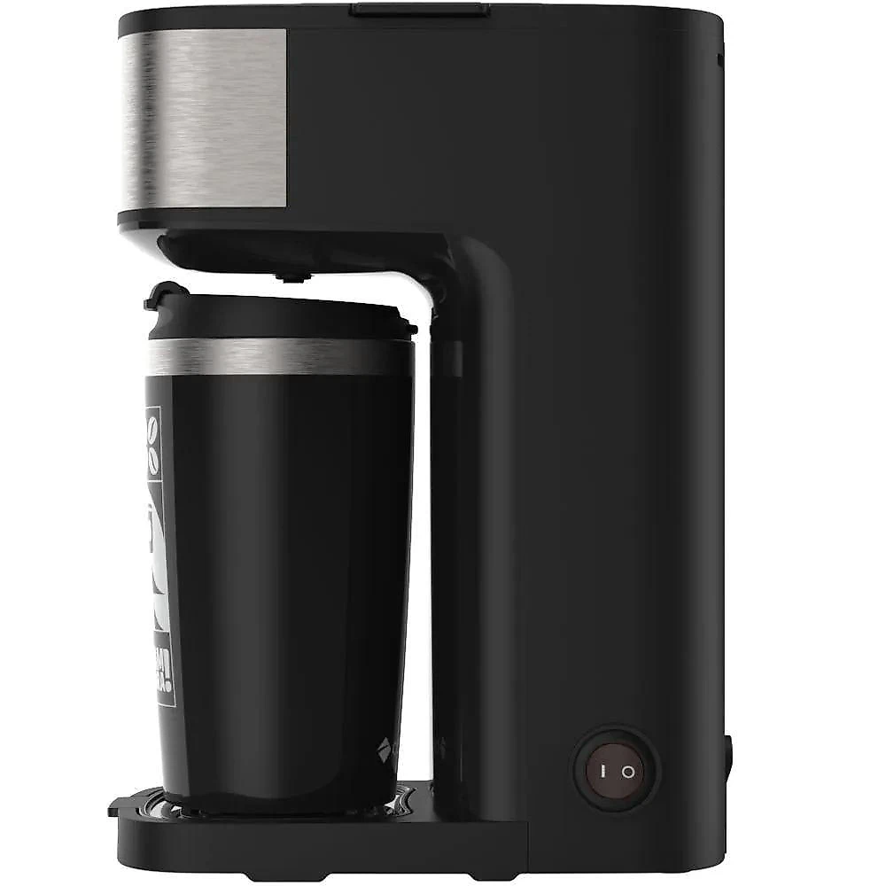 Kit Black Cadence - Cafeteira Vambora E Mixer Inox 110V