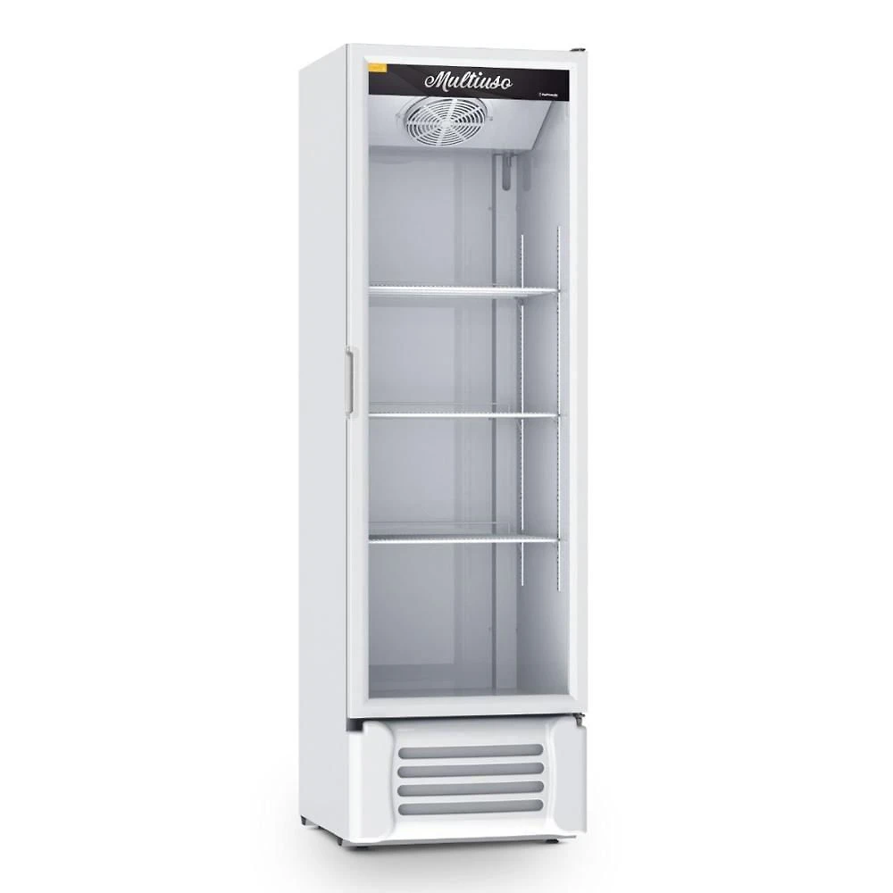 Visa Cooler Multiuso Expositora 0 A 7ºc 400l Vcm400b Branca (com Transformador) Refrimate Bivolt