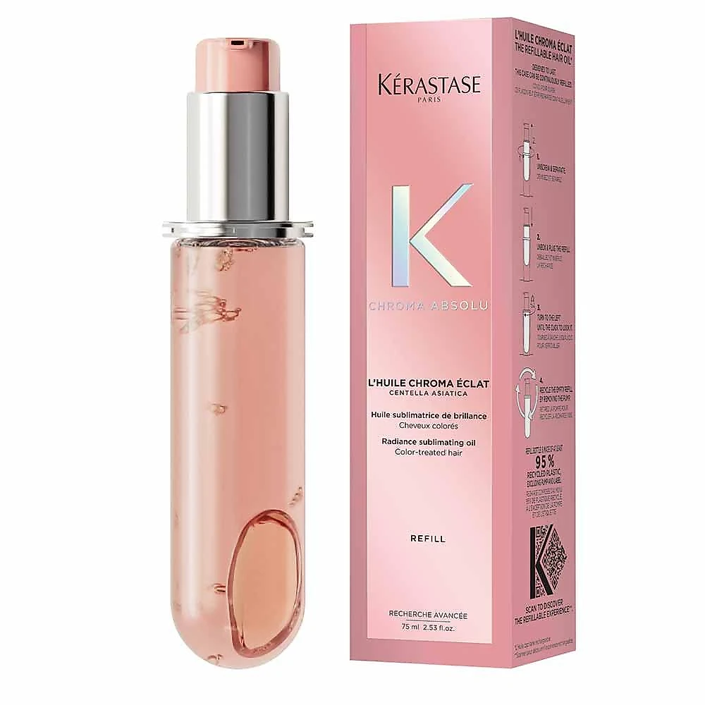 Refil Óleo capilar kérastase chroma absolu Éclat 75ml