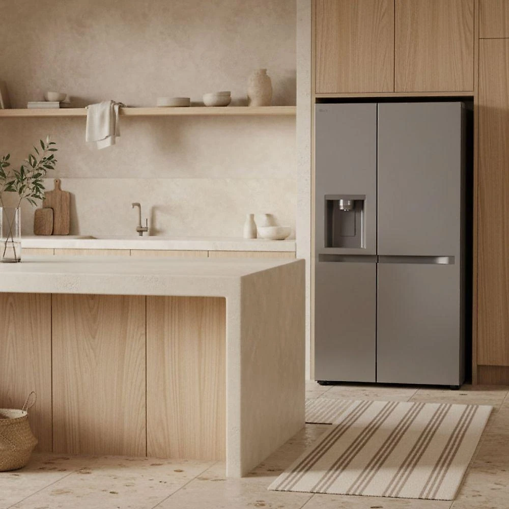 Geladeira Smart GC-L267KLQX LG Side By Side Frost Free Inverter, 638 Litros Inox Bivolt