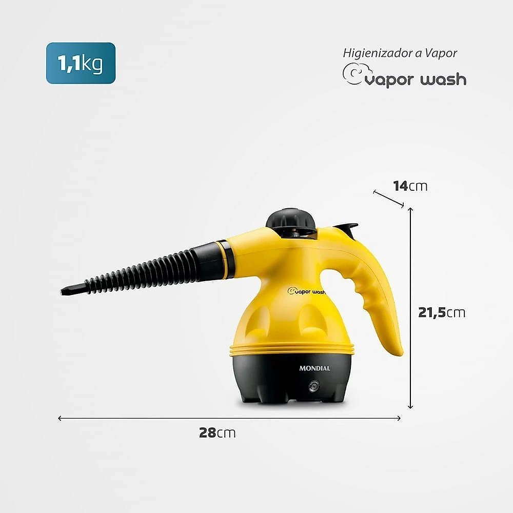 Higienizador Mondial Vapor Wash Hg-01 Higienizador Hg-01 127v/60hz A Vapor