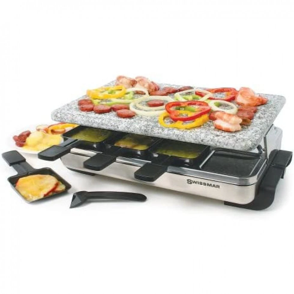 Churrasqueira Elétrica Swissmar com Tampo de Pedra de Granito 110V 1200W
