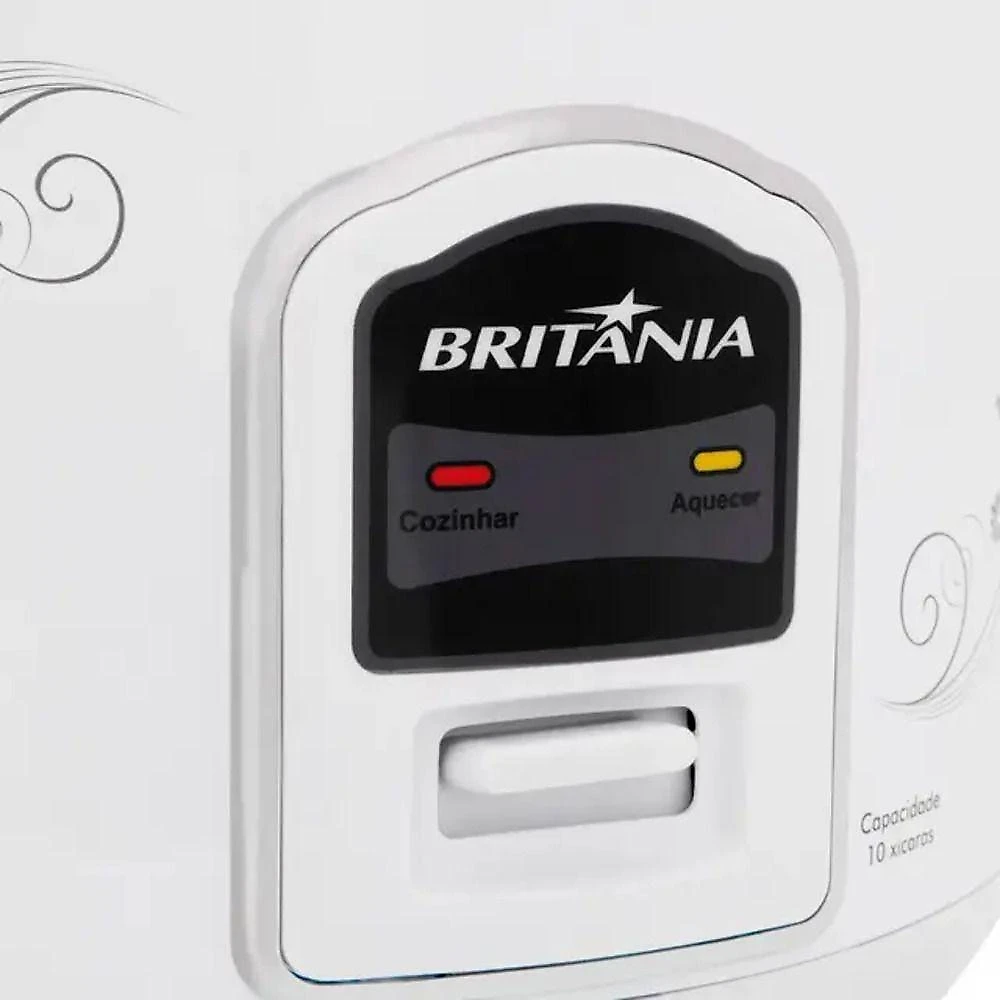 Panela Arroz Britania Prime 10 Xicaras Pa10 - 066401054branco110 Volts