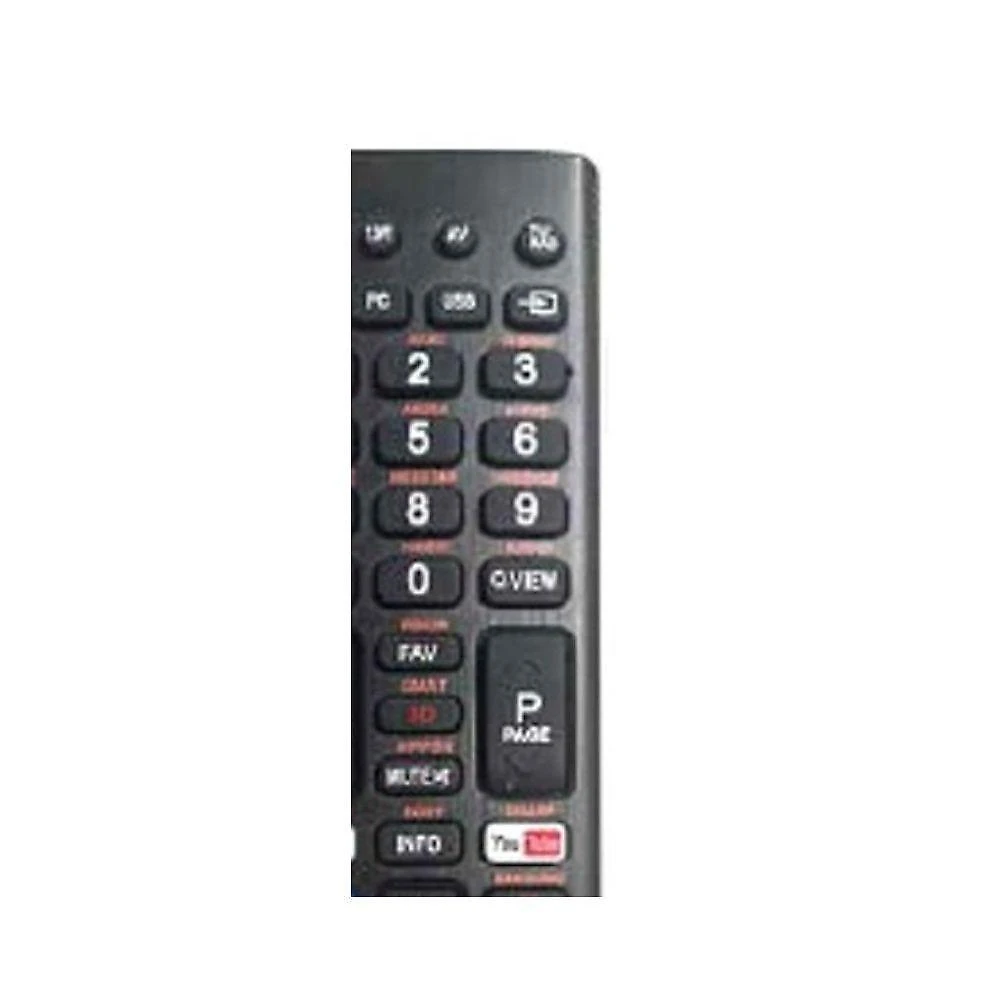 Controle Remoto Grupo MXT 01388 Universal Smart TV LED LC
