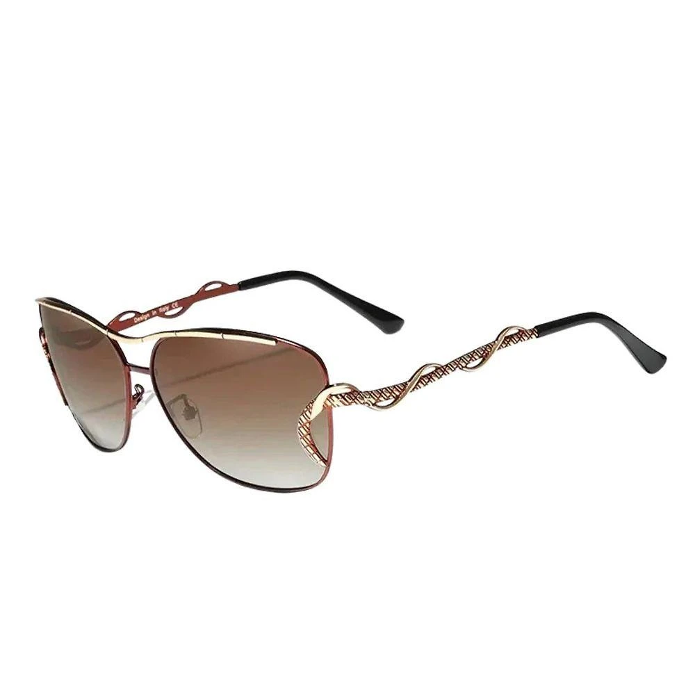 Óculos Gradiente Polarizado De Sol , Lente De Proteção Uv400 Kingseven Marrom