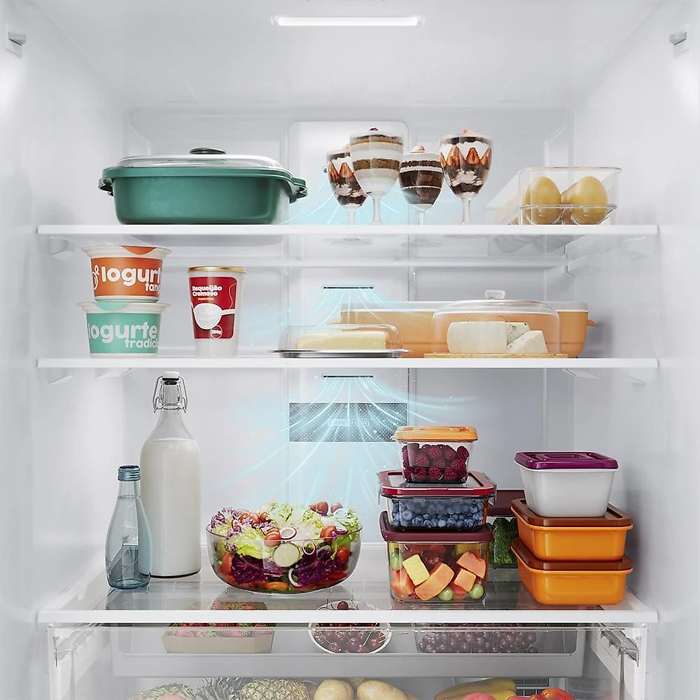 Geladeira Brastemp Frost Free French Door BRO85MK, Cor Inox - 220V 220 Volts