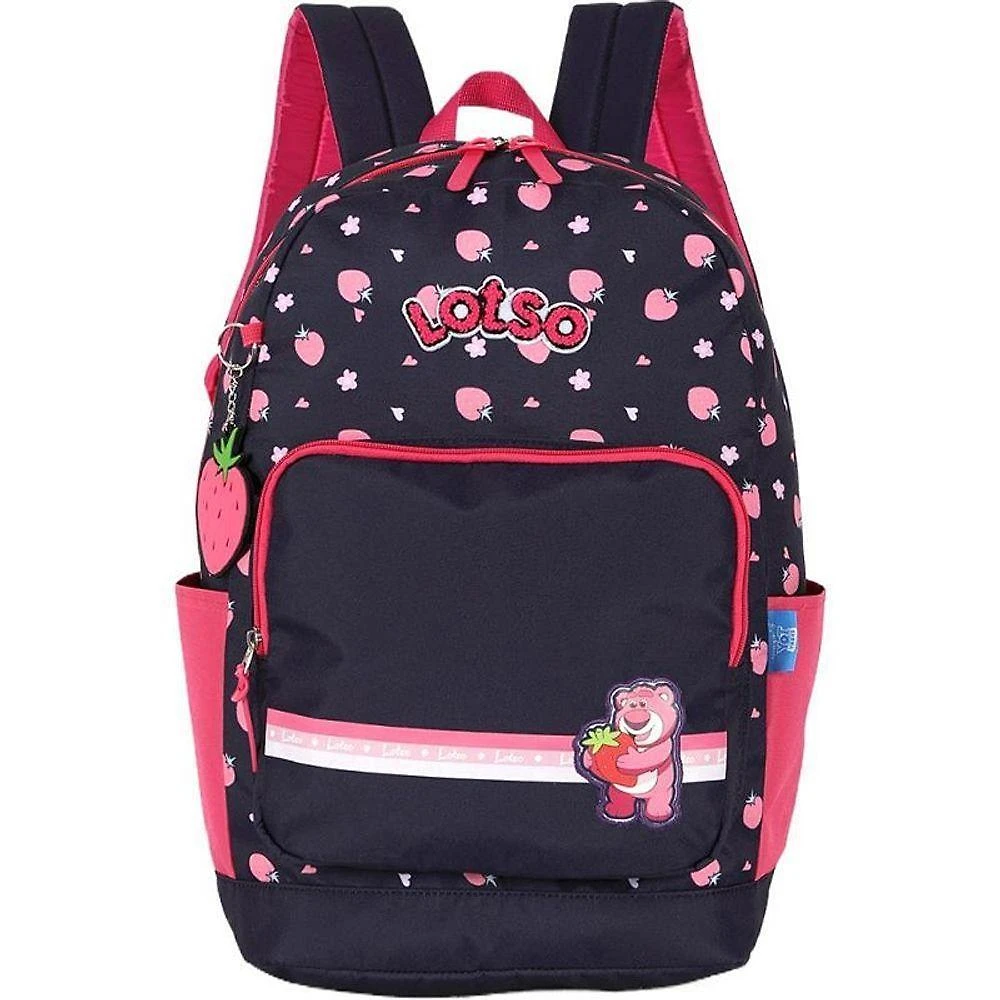 Mochila Luxcel Lotso Azul com Alças Acolchoadas Infantil