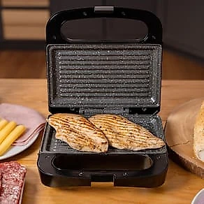 Sanduicheira Grill WAP WS750 750W Antiaderente com Acabamento Inox 110V