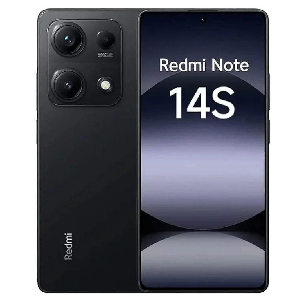 Smartphone Xiaomi Redmi Note 14S 8GB RAM 256GB Camera 108MP Versao Global Preto