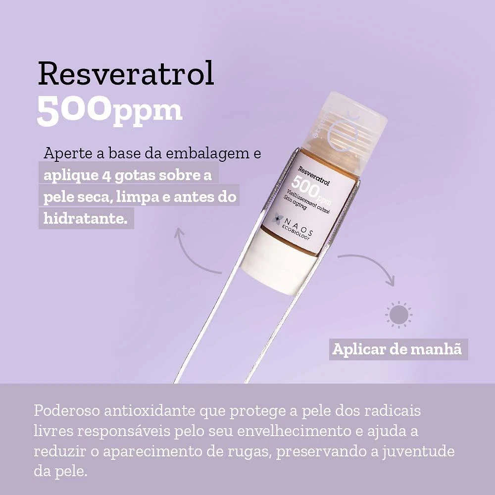 Sérum facial État pur naos resveratrol