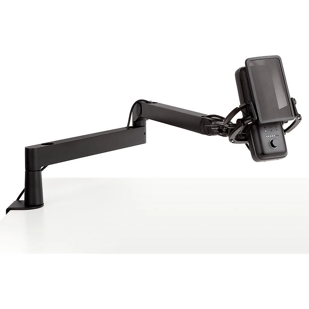 Suporte Elgato Wave Mic Arm LP articulado, canais para ocultar cabos, braçadeira de mesa versátil - 10AAN9901