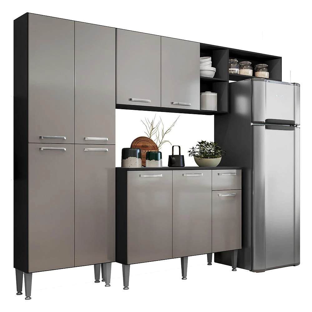 Armário de Cozinha Compacta Pequim Multimóveis V2933