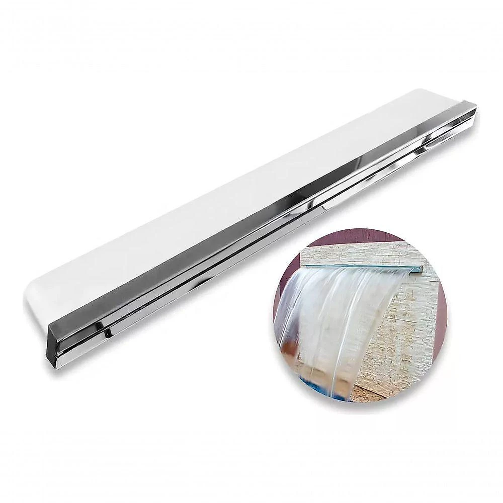 Cascata de Embutir para Piscina 180cm Aço Inox 304 Sol e Água