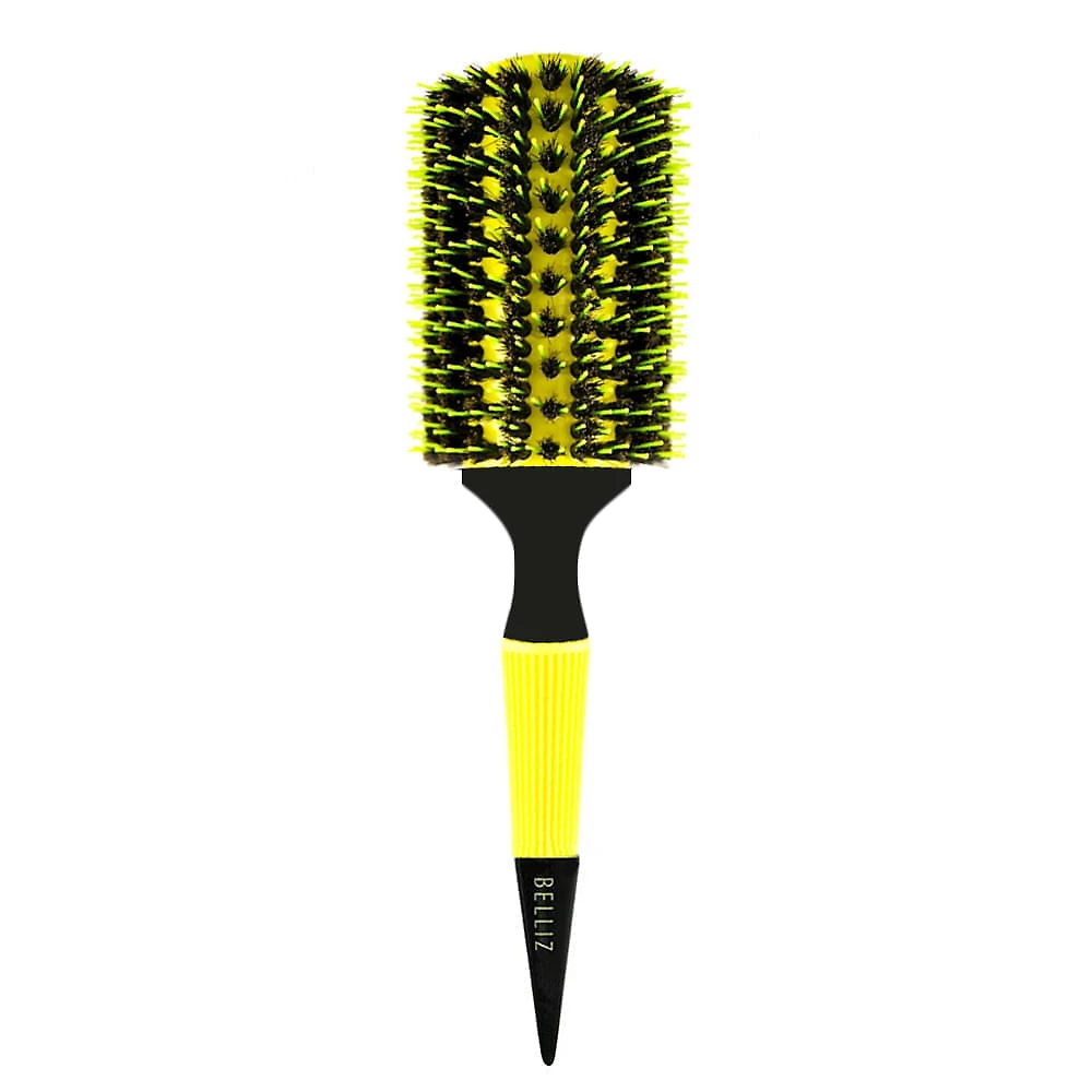 Escova de Cabelo Belliz Madeira Premium Color Ceramic 43 Ref 483 com 1 Unidade