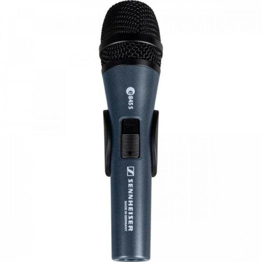 Microfone Dinâmico E845-s Super Cardióide Redução de Microfonia Preto Sennheiser webcontinental-4006087045169